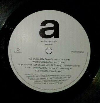 Vinyl Record Pet Shop Boys - Please (2018 Remastered) (LP) - 3