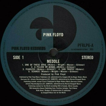 Vinyl Record Pink Floyd - Meddle (2011 Remastered) (LP) - 2