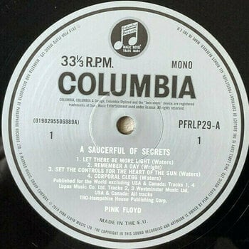 Vinyl Record Pink Floyd - RSD - A Saucerful Of Secrets (LP) - 2