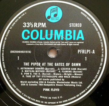 Schallplatte Pink Floyd - The Pipper At The Gates Of Dawn (Remastered) (LP) - 2