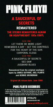 Vinyl Record Pink Floyd - A Saucerful Of Secrets - 2011 Remastered (LP) - 4