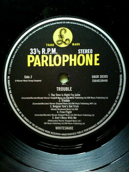 Vinyl Record Whitesnake - Trouble (LP) - 5