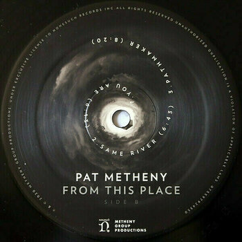 Vinyl Record Pat Metheny - From This Place (LP) - 4