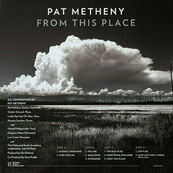 Vinylplade Pat Metheny - From This Place (LP) - 7