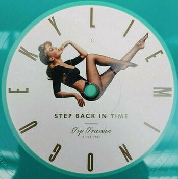 Disco de vinilo Kylie Minogue - Step Back In Time: The Definitive Collection (Mint Green Coloured) (LP) - 7