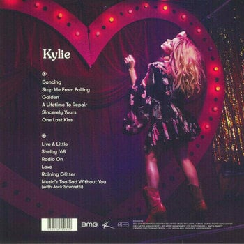 Vinylskiva Kylie Minogue - Golden (Clear Vinyl) (LP) - 2