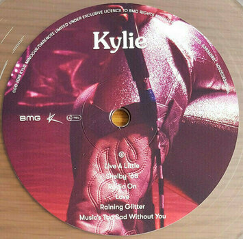 Vinyl Record Kylie Minogue - Golden (Clear Vinyl) (LP) - 4