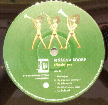 Disque vinyle Mňága a Žďorp - Třínohý Pes (LP) - 3