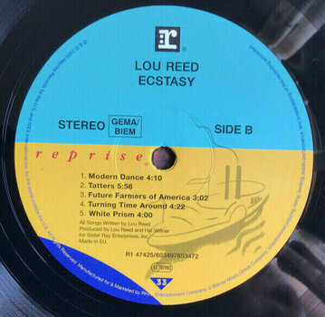 Vinyl Record Lou Reed - RSD - Ecstasy (LP) - 6