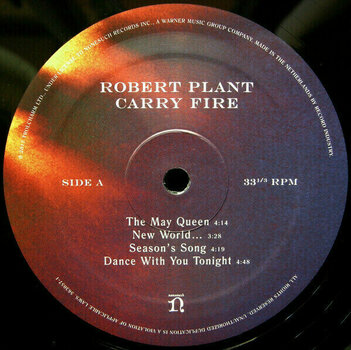 Vinyl Record Robert Plant - Carry Fire (LP) - 4