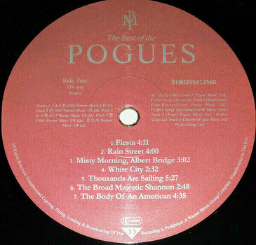 Disco de vinil The Pogues - The Best Of The Pogues (LP) - 4