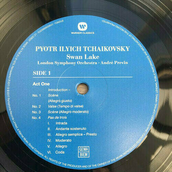 Disque vinyle Andre Previn - Tchaikovsky: Swan Lake (3 LP) - 3