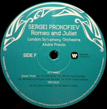 LP deska Andre Previn - Andre Previn – Prokofiev: Romeo And Juliet (3 LP) - 5