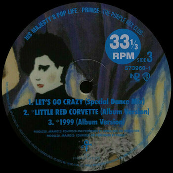 Disco de vinilo Prince - RSD - His Majesty'S Pop Life / The Purple Mix Club (LP) - 6