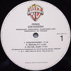 Hanglemez Prince - Controversy (LP) - 2