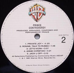 Hanglemez Prince - Controversy (LP) - 3