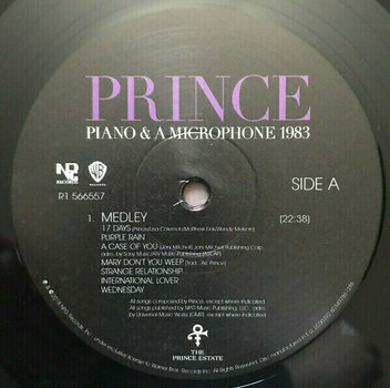 Disco de vinilo Prince - Piano & A Microphone 1983 (CD + LP) - 5