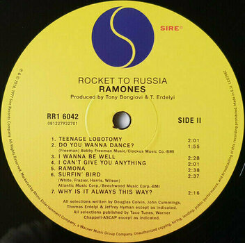 Vinylskiva Ramones - Rocket To Russia (Remastered) (LP) - 8