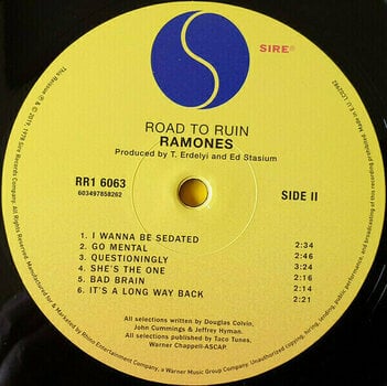 Δίσκος LP Ramones - Road To Ruin (Remastered) (LP) - 4