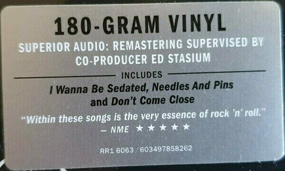 Vinyl Record Ramones - Road To Ruin (Remastered) (LP) - 7