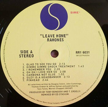 Vinyl Record Ramones - Leave Home (Remastered) (LP) - 9