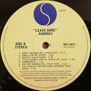 LP plošča Ramones - Leave Home (Remastered) (LP) - 11