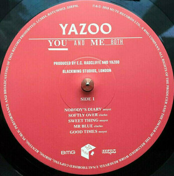 Schallplatte Yazoo - You And Me Both (LP) - 2