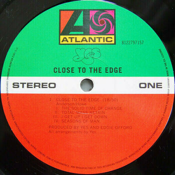Vinyl Record Yes - Close To The Edge (LP) - 7