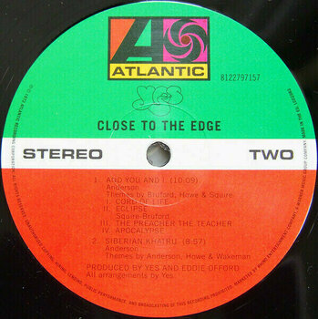 Disco de vinilo Yes - Close To The Edge (LP) - 8