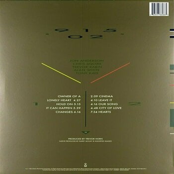 Disco de vinil Yes - 90125 (LP) - 2