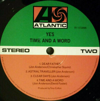 Disco de vinilo Yes - RSD - Time And A Word (Black Friday 2018) (LP) - 4
