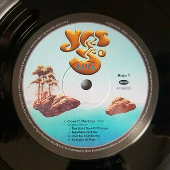 Vinylskiva Yes - Yes 50 Live (4 LP) - 3