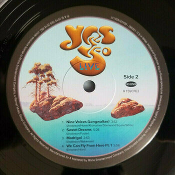 Disco de vinilo Yes - Yes 50 Live (4 LP) - 4