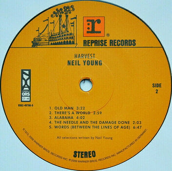 Vinyl Record Neil Young - Harvest (LP) - 4