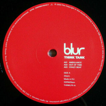 Vinyl Record Blur - Think Tank (2 LP) - 2