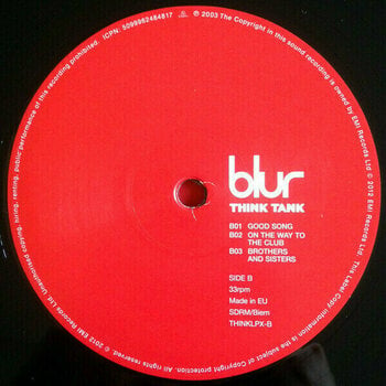 Vinyl Record Blur - Think Tank (2 LP) - 3
