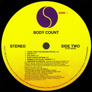 Disco de vinil Body Count - Body Count (LP) - 4