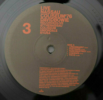Vinyl Record David Bowie - Live Nassau Coliseum '76 (LP) - 4