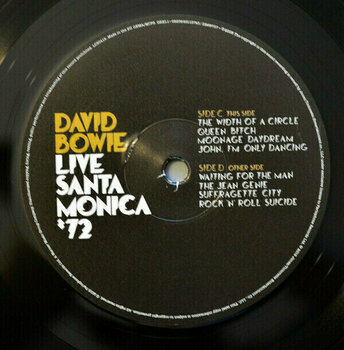 Vinyl Record David Bowie - Live Santa Monica '72 (LP) - 3