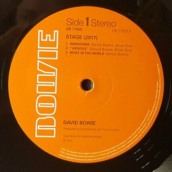 Disco de vinilo David Bowie - Stage (2017 - Live) (3 LP) - 3