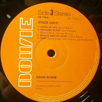 Vinyl Record David Bowie - Stage (2017 - Live) (3 LP) - 5