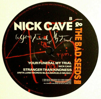 Vinyl Record Nick Cave & The Bad Seeds - Your Funeral... My Trial (LP) - 3