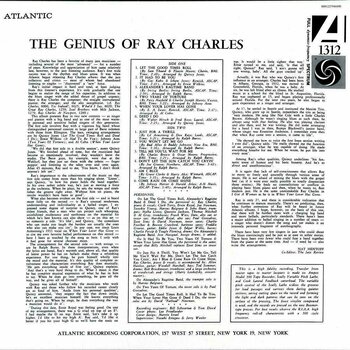 Schallplatte Ray Charles - The Genius Of Ray Charles (Mono) (LP) - 2