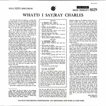 Schallplatte Ray Charles - What'd I Say (Mono) (LP) - 5