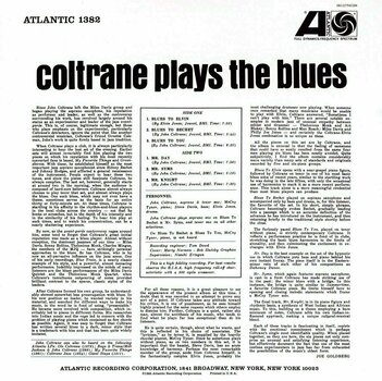 Δίσκος LP John Coltrane - Coltrane Plays The Blues (Mono Remaster) (LP) - 2