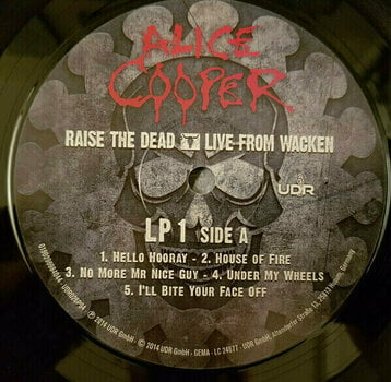 Disco de vinilo Alice Cooper - Alice Cooper - Raise The Dead - Live From Wacken (3 LP) - 3