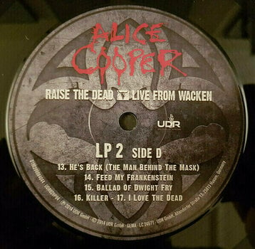 Vinyl Record Alice Cooper - Alice Cooper - Raise The Dead - Live From Wacken (3 LP) - 6