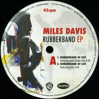 Vinyl Record Miles Davis - RSD - Rubberband 12' (LP) - 3