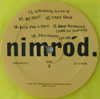 Vinyl Record Green Day - Nimrod (20th Anniversary Edition) (LP) - 4