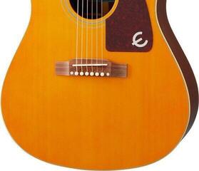 Електро-акустична китара Дреднаут Epiphone Masterbilt Texan Antique Natural Електро-акустична китара Дреднаут - 2